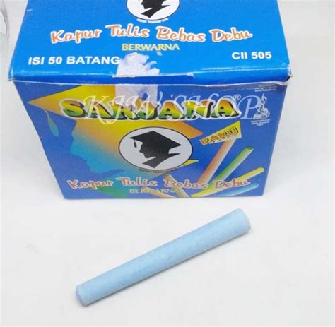 Jual Kapur Tulis Warna Sarjana 1 Kotak Isi 50pcs Kota Surabaya