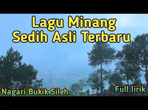 Lagu Minang Sadiah Bancano Marapi Diakhir Tahun Ll Full Lirik Ll Nagari