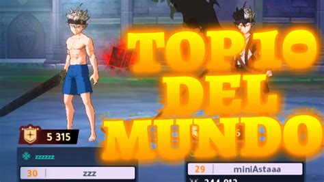 Jugando Contra El Top Del Mundo Black Clover M Youtube