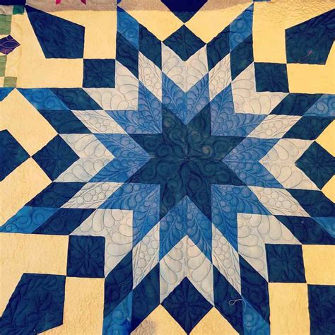 Blazing Star Finally Quilted Texas Quilting