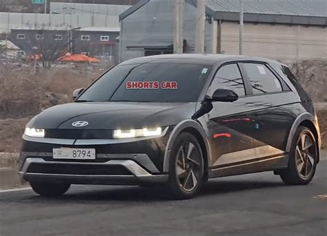 Hyundai Ioniq Facelift Spied In The Wild Korean Car Blog