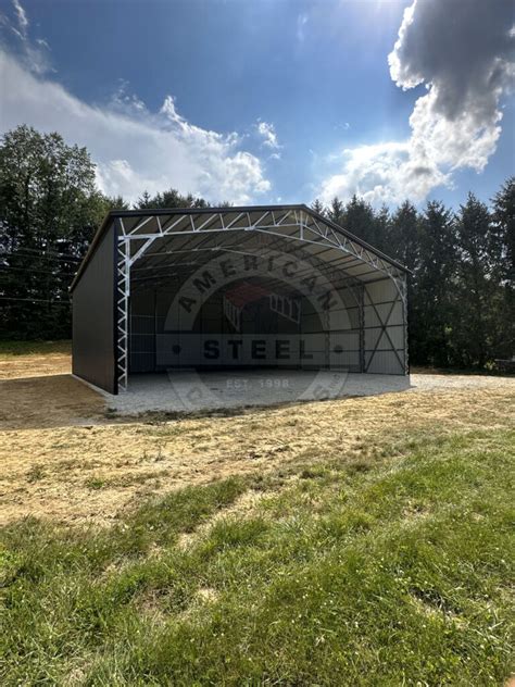 Ohio Clear Span Metal Building American Steel Carports Inc