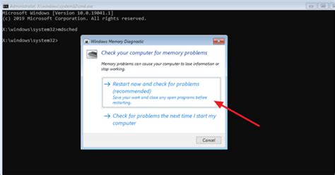 Как использовать средство диагностики памяти Windows