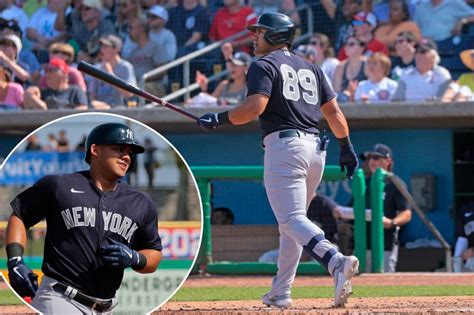 Jasson Dominguez Homers In Spring Training Debut For Yankees