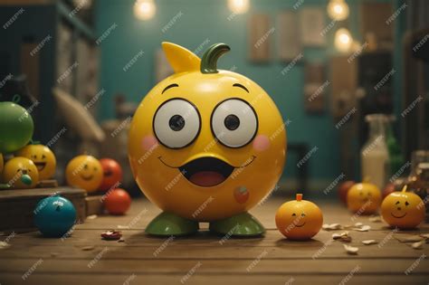 Premium Photo View Of 3d Angry Emoji