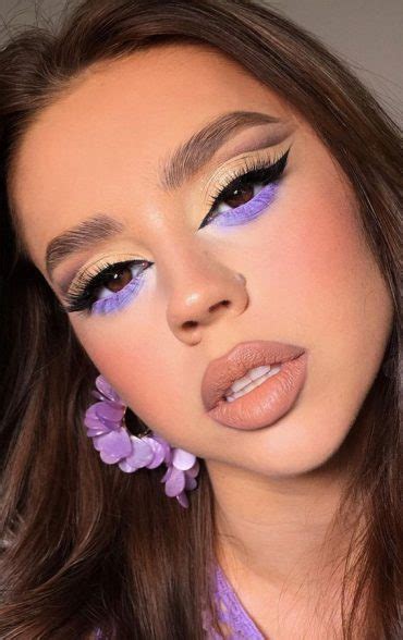 Soft And Ethereal Summer Makeup Delight Nude Cut Crease Lilac Liner I Take You Haircuts