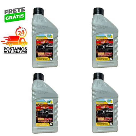 Duo 5W40 API SN ACEA C2/C3-16 MultLub 1 L ( Caixa c/ 04 ) unid. somente ...