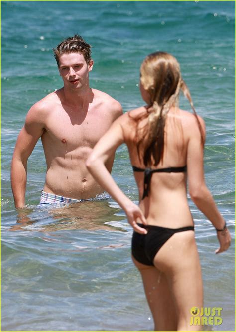 Shirtless Patrick Schwarzenegger And Taylor Burns Kissing Photo 2839391 Bikini Patrick