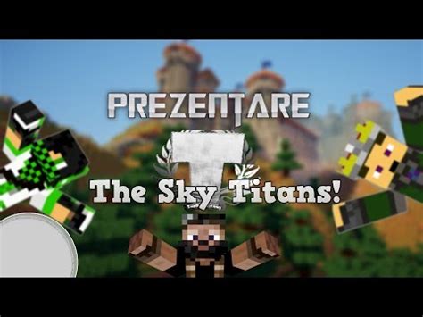 Minecraft TheSkyTitans Prezentare YouTube