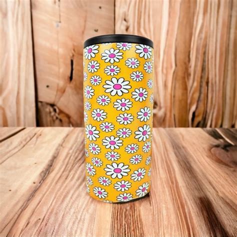 Kitchen New Daisy Stainless Steel Tall Koozie Poshmark