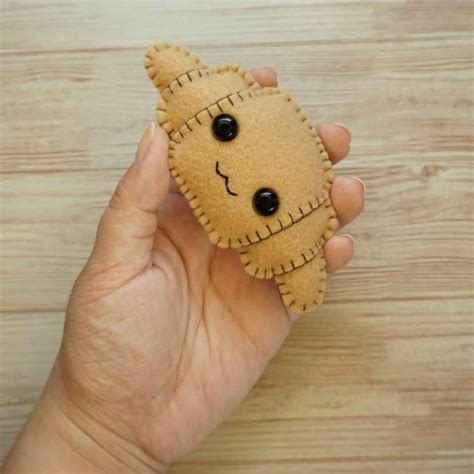 Kawaii Plush Croissant Plush Food Plushies Cute Ts Etsy