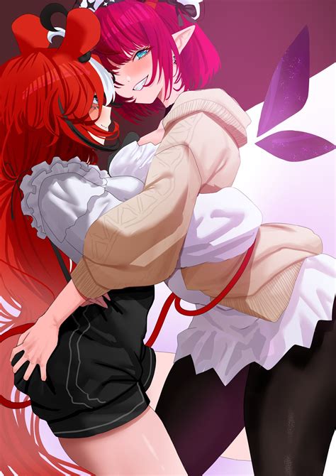 Grabbing Another S Ass Danbooru