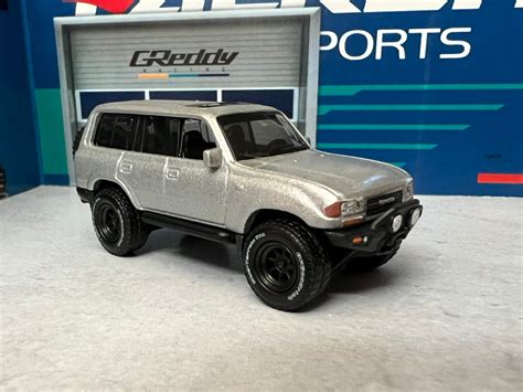 Hot Wheels Toyota Landcruiser Custom Series 80 With Paint And Etsy Australia