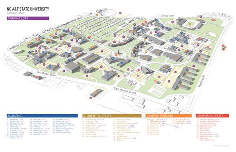 Nc A&t Campus Map – Map Vector