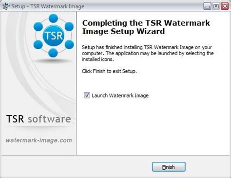 Get help installing TSR Watermark Image software. 