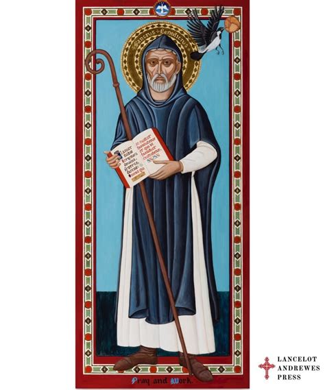 St Benedict Icon Lancelot Andrewes Press