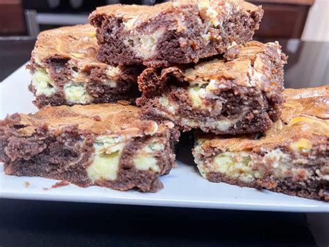 Cream Cheese Brownies Catherines Plates