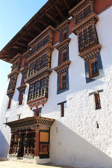 Buddhist Nun Monastery In Bhutan Stock Image Image Of Nature