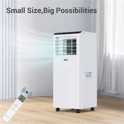 Duracomfort 8 000 Btu Ashrae Portable Air Conditioner 3 In 1 Ac Unit