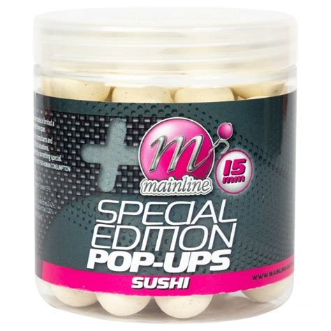 Mainline Limited Special Edition Pop Ups Sushi 15mm Hareco Hengelsport