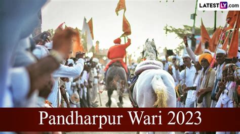 Sant Tukaram Maharaj Palkhi Marg 2023 Schedule Check Pandharpur Wari