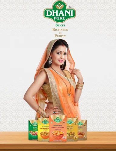 Dhani Pure Pav Bhaji Masala Packaging Size 100 G Packaging Type Box