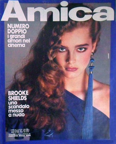 Brooke Shields Covers Amica Italy Photo By Richard Avedon For