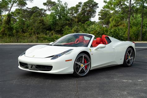 Used 2013 Ferrari 458 Spider For Sale Sold ILusso Stock 191712