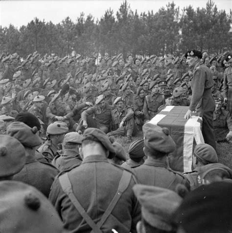 Field Marshal Montgomery Addressing Men Of The 15th Scottish Division