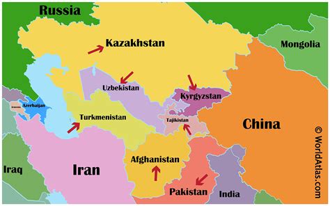 All About The Stan Countries Worldatlas