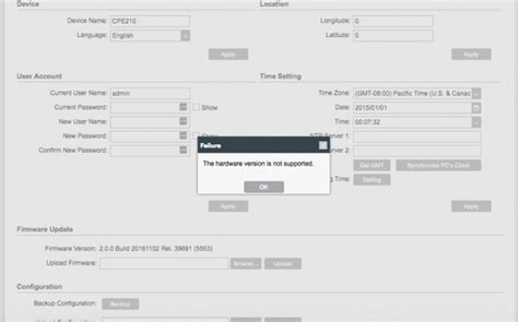 Version 2 Of CPE210 V2 Incompatable With AREDN Amateur Radio