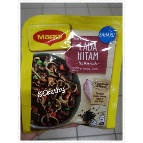 Maggi Ayam Percik Paste Lada Hitam Ayam Goreng Berempah 90g100g