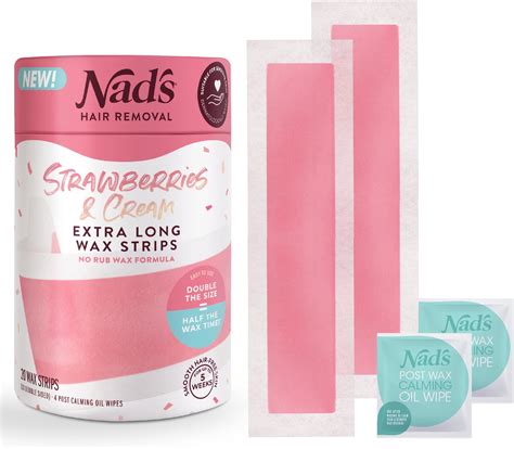 Amazon Nair Hair Remover Wax Ready Strips For Legs Body No