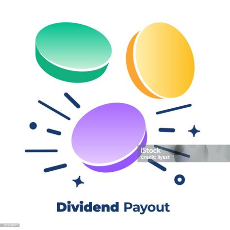 3d Banner Design For Dividend Payout Stock Illustration Download