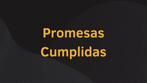 Promesas Cumplidas