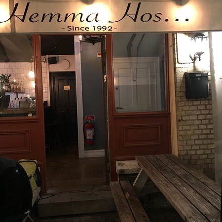 BISTRO HEMMA HOS Göteborg Haga Menu Prix Restaurant Avis