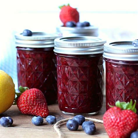 Homemade Mixed Berry Jam - Suburban Simplicity