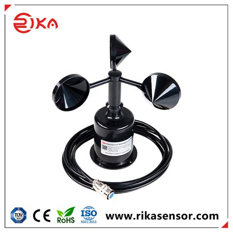 Rika Rk100 02 Oem Industrial Plastic Pulses Output Wind Speed Equipment Sensor China Abs Wind