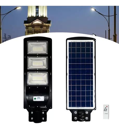 Solar Lumin Ria P Blica Poste Rua Led W Pt C Sensor Frio Frete Gr Tis