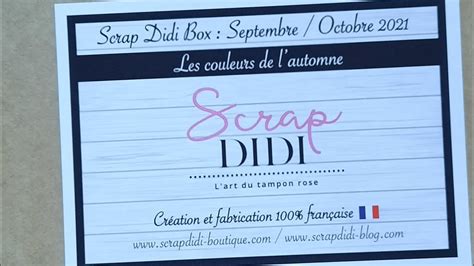 Box Scrap Didi Sept Oct Blabla Youtube