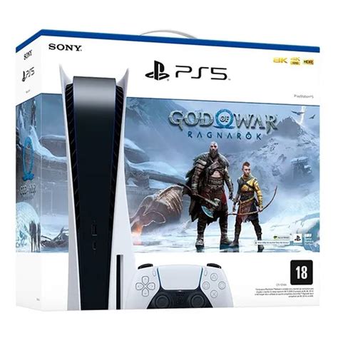 Console Playstation 5 Com God Of War Ragnarok Sony Mundo Joy Games Venda Compra E