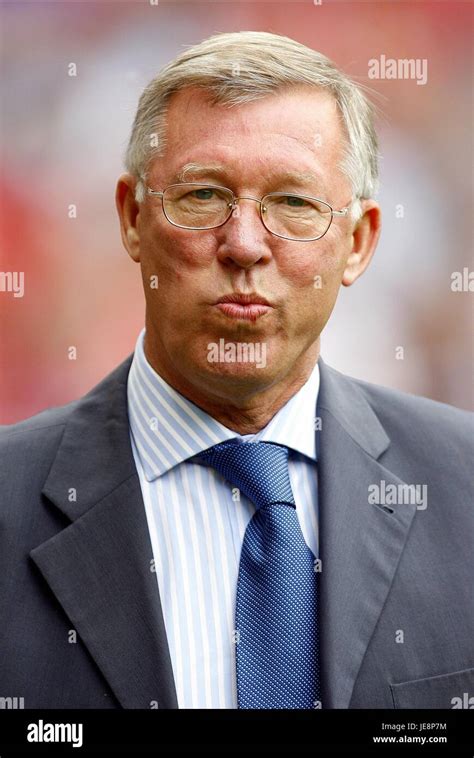 Sir Alex Ferguson Manchester United V Seville Old Trafford Manchester England 12 August 2006