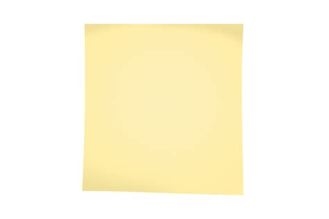 Blank Yellow Sticky Note Png Vector Psd And Clipart With Transparent