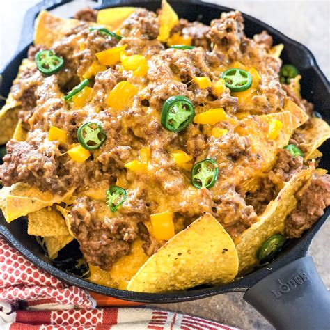 Refried Bean Nachos