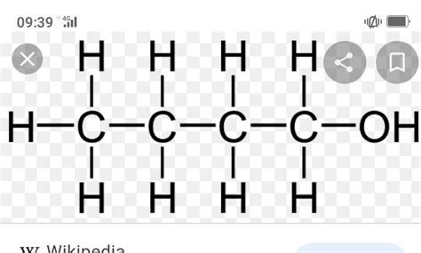 C H Oh Structural Formula