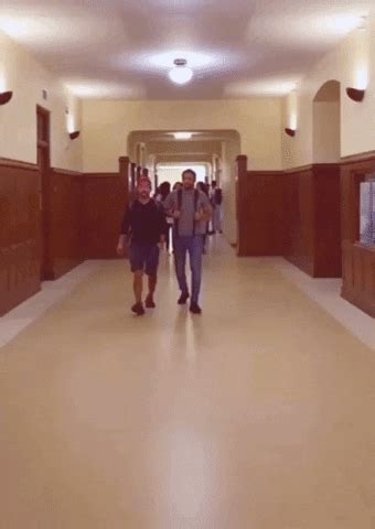 hallway scene gifs find share  giphy