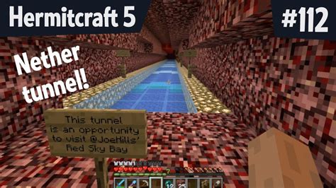 Nether Tunnel Hermitcraft 5 Ep 112 YouTube