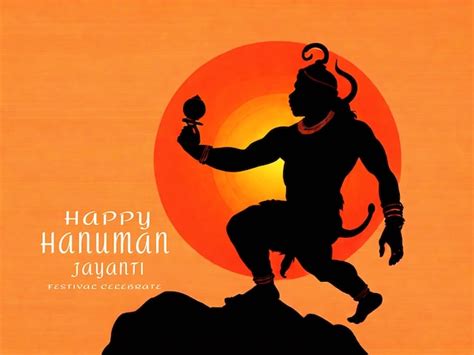 Bonne F Te De Hanuman Jayanti C L Bration De La Naissance Du Seigneur