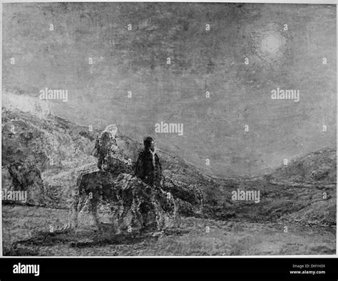 photograph depicts  biblical scene   flight  egypt