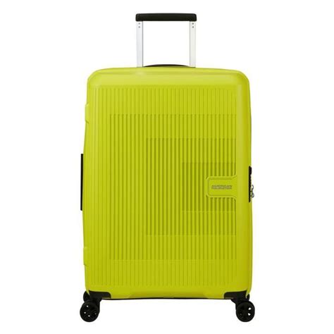 American Tourister Aerostep Spinner Exp Tsa Trolley Light Lime